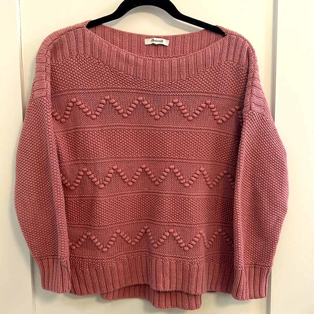 Cable knit Madewell sweater